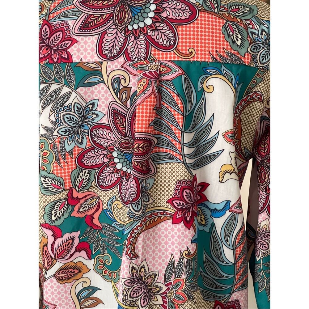 CherryBetty Paisley L/S Blouse/Top Small - Picture 7 of 12